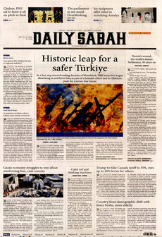 DAİLY SABAH 12 Temmuz 2025 gazete manşeti
