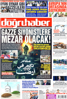 DOĞRU HABER 12 Temmuz 2025 gazete manşeti