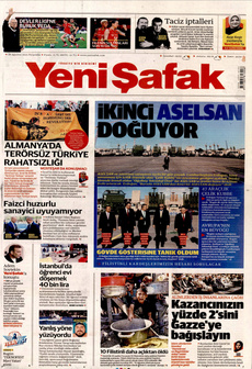 YENİ ŞAFAK 28 Ağustos 2025 gazete manşeti