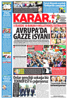 KARAR 28 Ağustos 2025 gazete manşeti