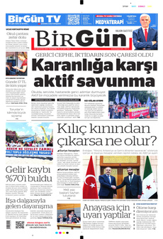 BİRGÜN 28 Ağustos 2025 gazete manşeti