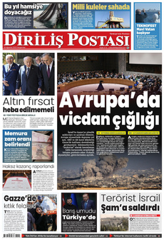 DİRİLİŞ POSTASI 28 Ağustos 2025 gazete manşeti