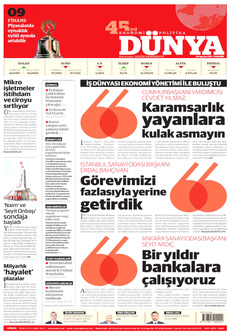 DÜNYA 28 Ağustos 2025 gazete manşeti