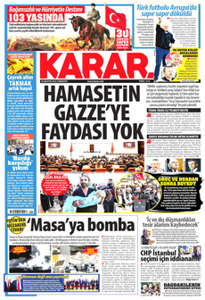 KARAR 30 Ağustos 2025 gazete manşeti