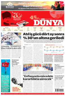 DÜNYA 30 Ağustos 2025 gazete manşeti