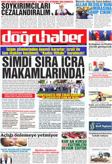 DOĞRU HABER 30 Ağustos 2025 gazete manşeti
