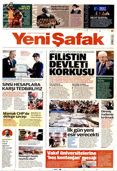 YENİ ŞAFAK 31 Ağustos 2025 gazete manşeti