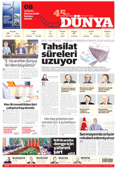 DÜNYA 1 Eylül 2025 gazete manşeti