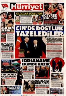 HÜRRİYET 2 Eylül 2025 gazete manşeti