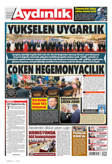 AYDINLIK GAZETESİ 2 Eylül 2025 gazete manşeti