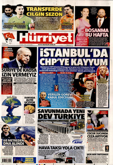 HÜRRİYET 3 Eylül 2025 gazete manşeti