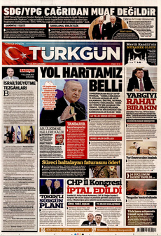 TÜRKGÜN 3 Eylül 2025 gazete manşeti