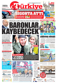TÜRKİYE GAZETESİ 3 Eylül 2025 gazete manşeti