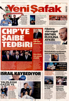 YENİ ŞAFAK 3 Eylül 2025 gazete manşeti