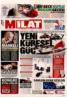 MİLAT 3 Eylül 2025 gazete manşeti