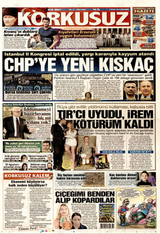 KORKUSUZ 3 Eylül 2025 gazete manşeti