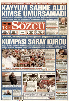 SÖZCÜ 4 Eylül 2025 gazete manşeti