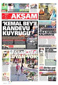 AKŞAM 4 Eylül 2025 gazete manşeti