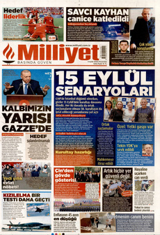 MİLLİYET 4 Eylül 2025 gazete manşeti