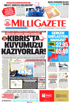MİLLİ GAZETE 4 Eylül 2025 gazete manşeti