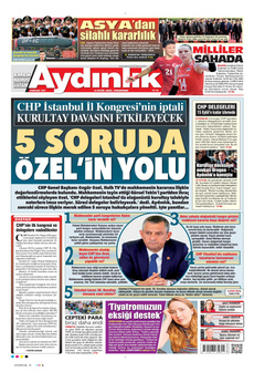 AYDINLIK GAZETESİ 4 Eylül 2025 gazete manşeti