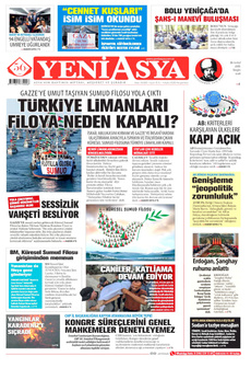 YENİ ASYA 4 Eylül 2025 gazete manşeti