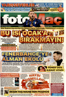 FOTOMAÇ 4 Eylül 2025 gazete manşeti