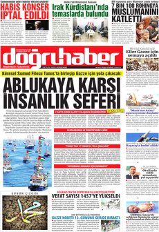 DOĞRU HABER 4 Eylül 2025 gazete manşeti
