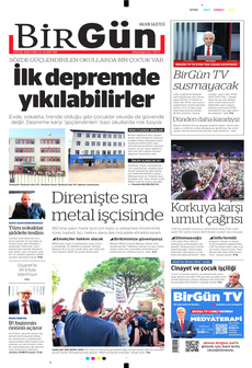 BİRGÜN 5 Eylül 2025 gazete manşeti