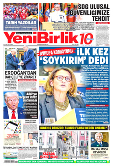 YENİBİRLİK 5 Eylül 2025 gazete manşeti