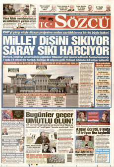 SÖZCÜ 6 Eylül 2025 gazete manşeti
