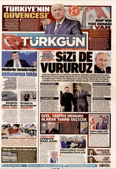 TÜRKGÜN 6 Eylül 2025 gazete manşeti
