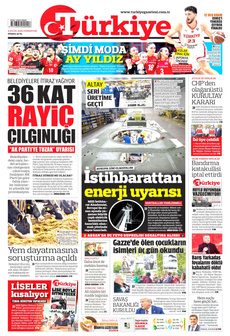 TÜRKİYE GAZETESİ 6 Eylül 2025 gazete manşeti