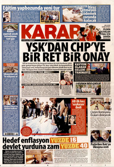 KARAR 6 Eylül 2025 gazete manşeti