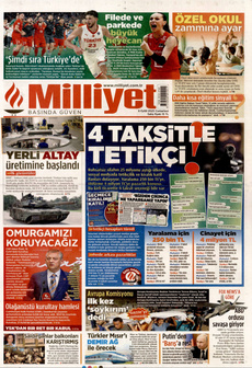 MİLLİYET 6 Eylül 2025 gazete manşeti