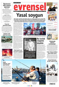EVRENSEL 6 Eylül 2025 gazete manşeti