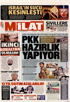 MİLAT 6 Eylül 2025 gazete manşeti