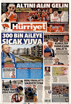 HÜRRİYET 7 Eylül 2025 gazete manşeti