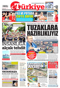 TÜRKİYE GAZETESİ 7 Eylül 2025 gazete manşeti