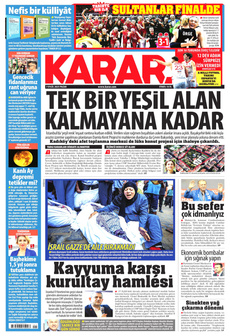 KARAR 7 Eylül 2025 gazete manşeti
