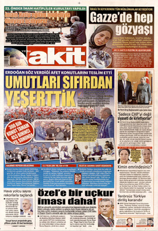 YENİ AKİT 7 Eylül 2025 gazete manşeti
