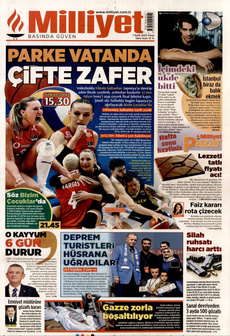MİLLİYET 7 Eylül 2025 gazete manşeti
