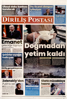 DİRİLİŞ POSTASI 7 Eylül 2025 gazete manşeti