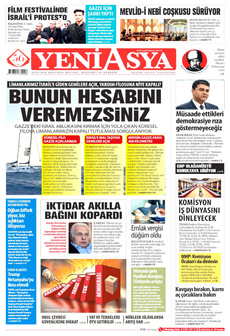 YENİ ASYA 7 Eylül 2025 gazete manşeti