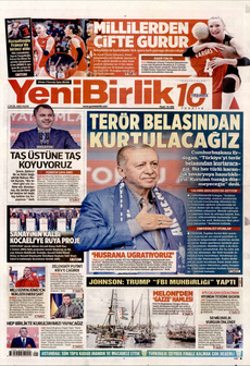 YENİBİRLİK 7 Eylül 2025 gazete manşeti