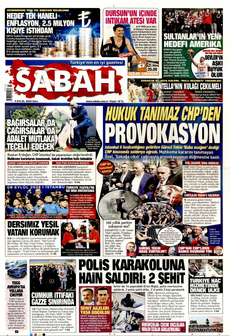 SABAH 9 Eylül 2025 gazete manşeti