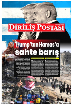 DİRİLİŞ POSTASI 9 Eylül 2025 gazete manşeti
