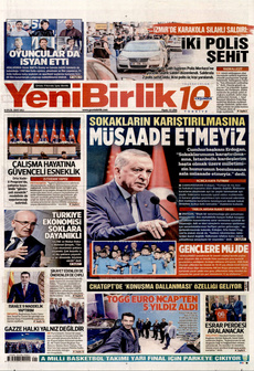 YENİBİRLİK 9 Eylül 2025 gazete manşeti