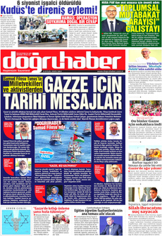 DOĞRU HABER 9 Eylül 2025 gazete manşeti
