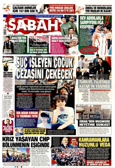SABAH 10 Eylül 2025 gazete manşeti